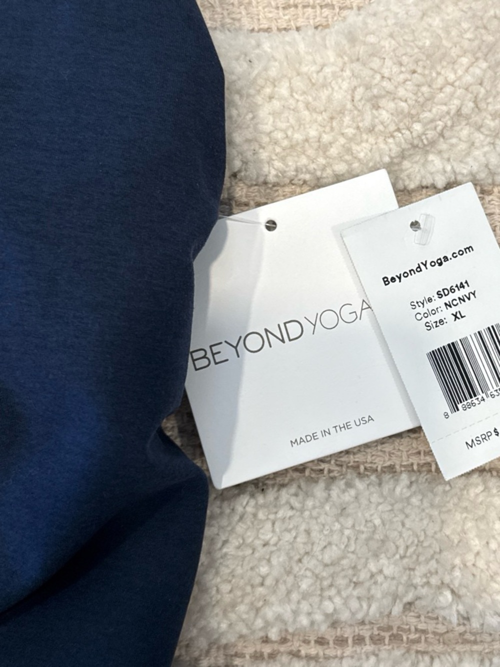 Beyond Yoga Navy Blue Mini Tennis Dress - Picture 3 of 5